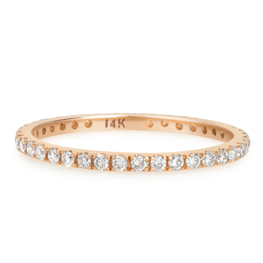 Wedding Band, Stackable Band, Matching Band, Engagement Band, 14k Diamond Band, Rose Gold Band, White Gold Band, Yellow Gold Band