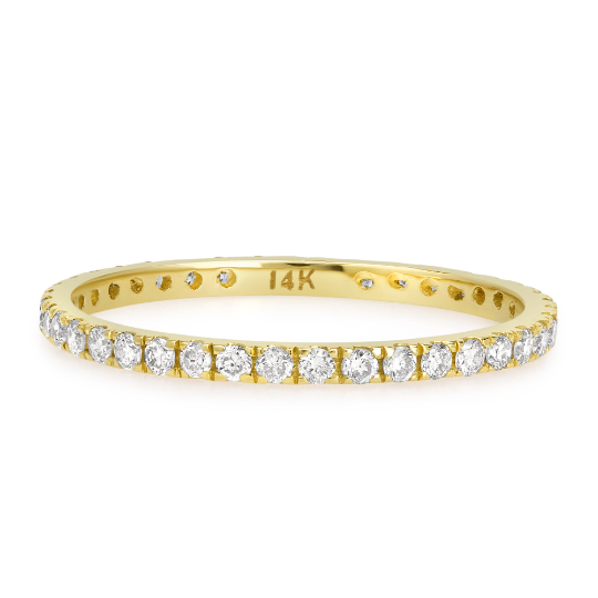 Wedding Band, Stackable Band, Matching Band, Engagement Band, 14k Diamond Band, Rose Gold Band, White Gold Band, Yellow Gold Band